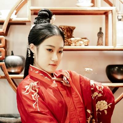 汉服模特