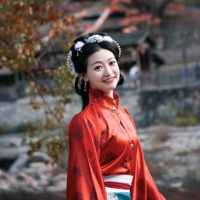 汉服模特
