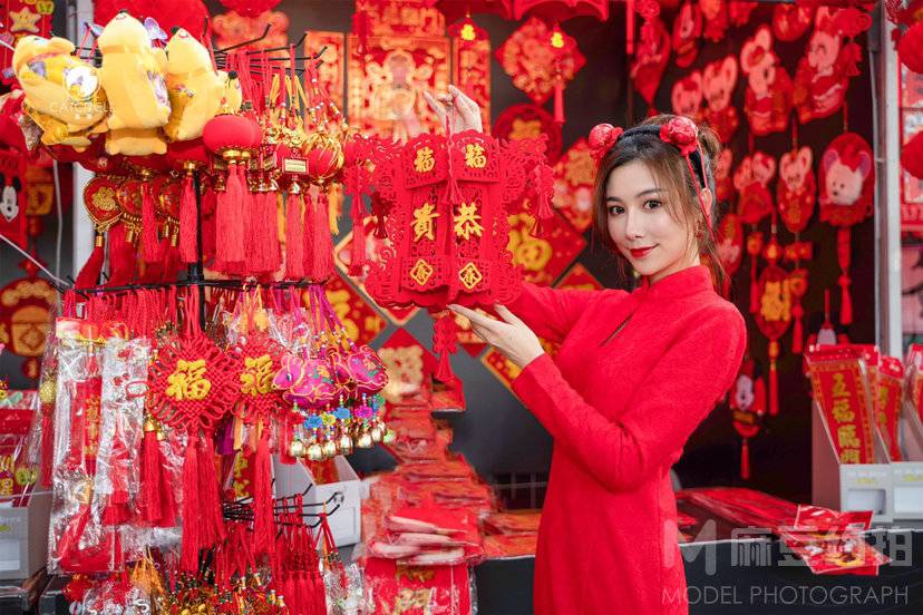 旗袍模特
