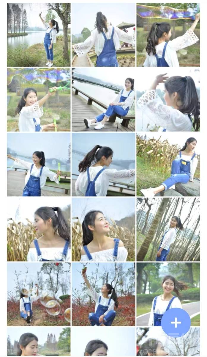 少女模特