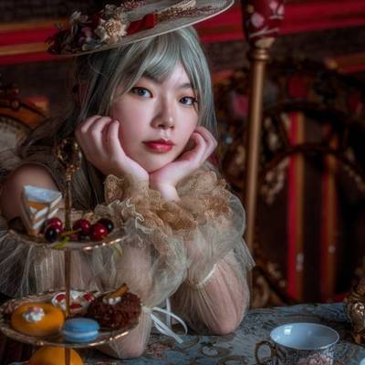 汉服模特