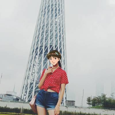 妆容模特