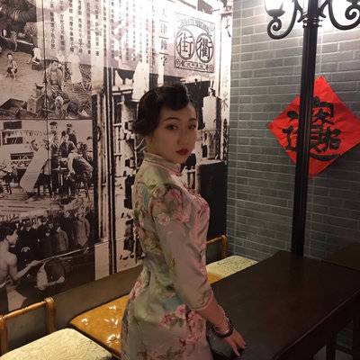 旗袍模特