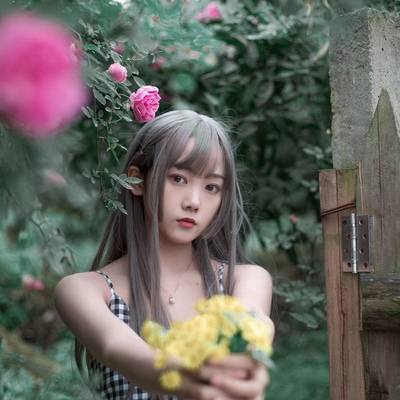 森系模特