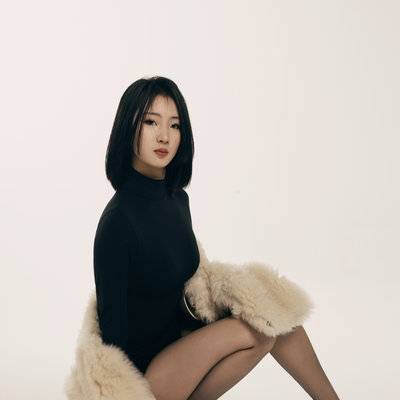 黑白模特