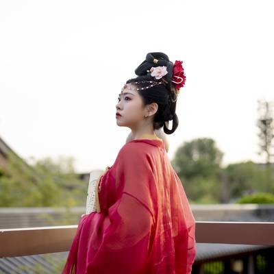 汉服模特