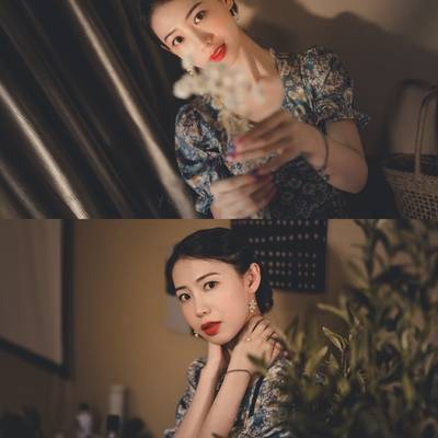 复古模特