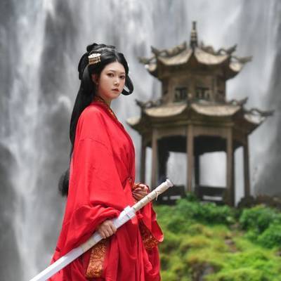 汉服模特