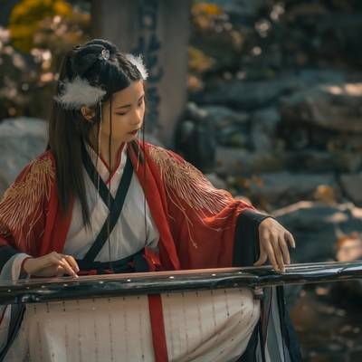 汉服模特