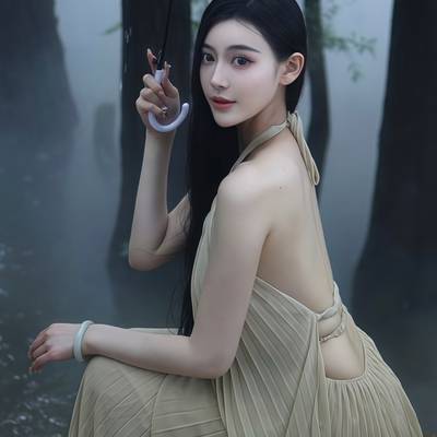 森系模特