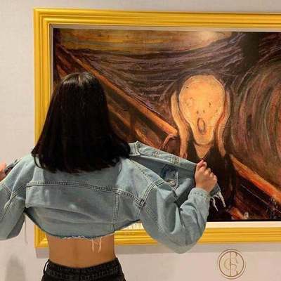 森系模特