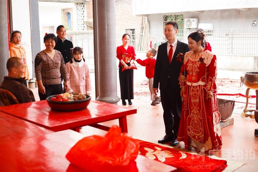 婚礼模特