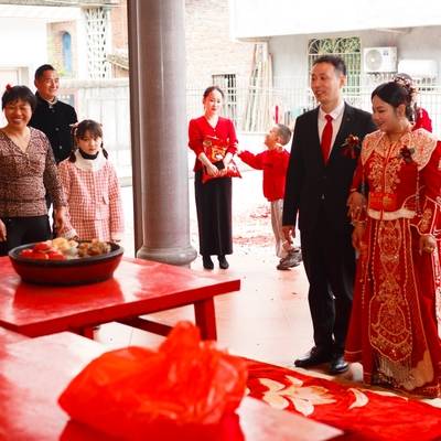 婚礼模特