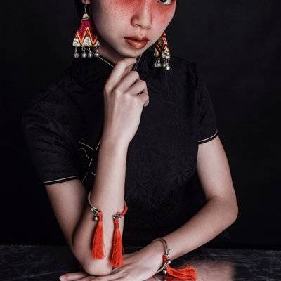 妆容模特