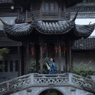 汉服模特