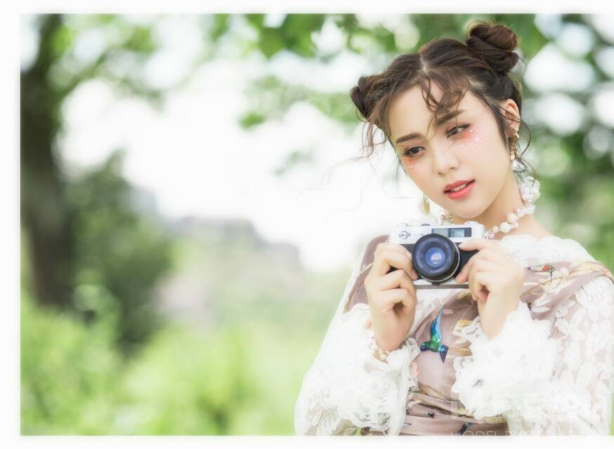 森系模特