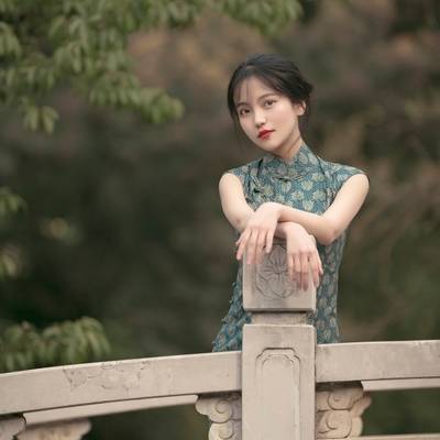 森系模特