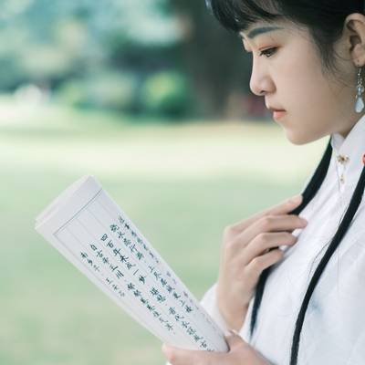 汉服模特