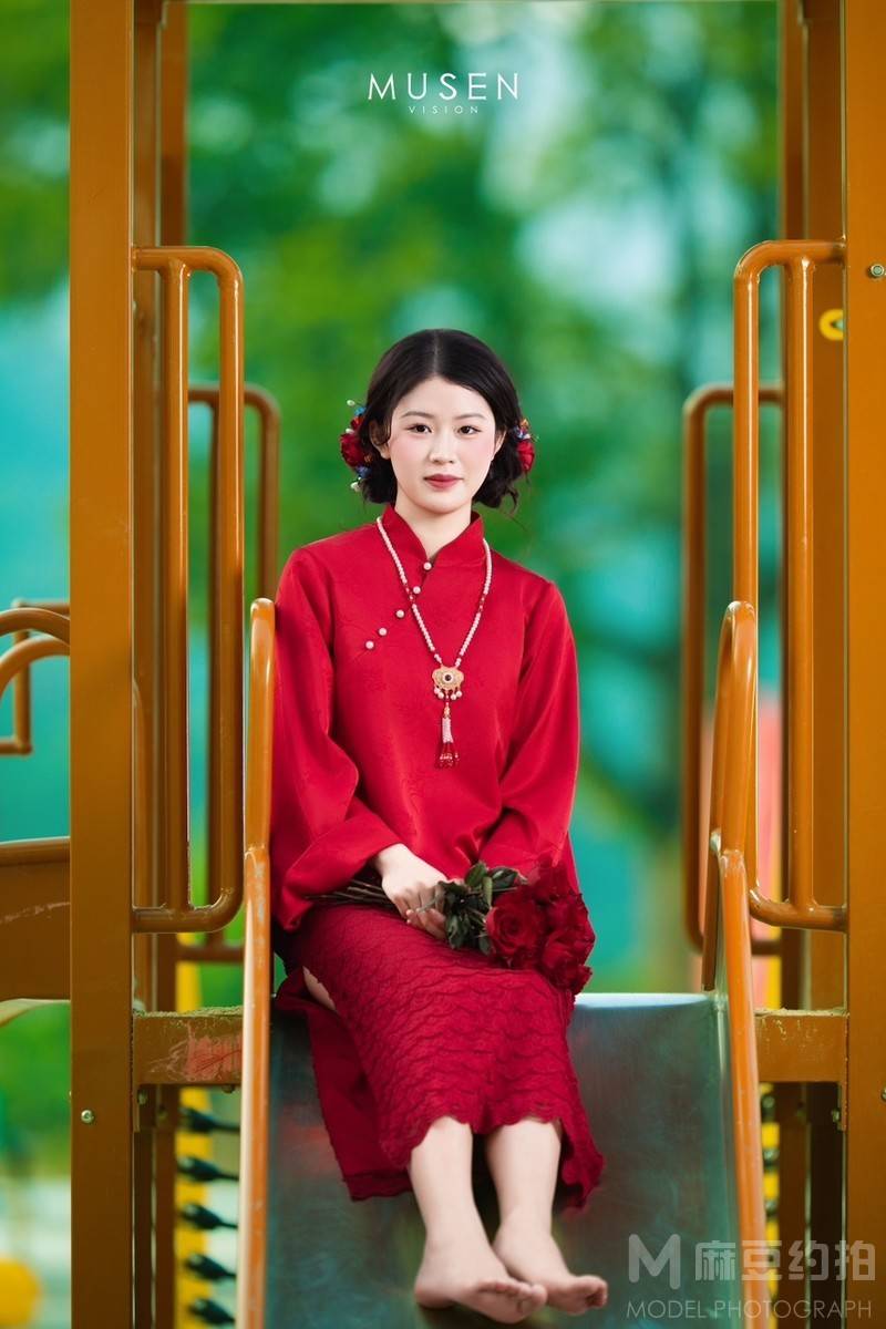 旗袍模特