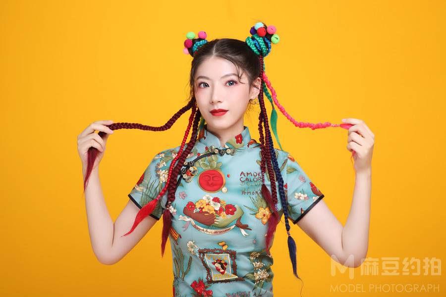 复古模特