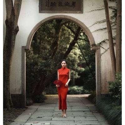 旗袍模特