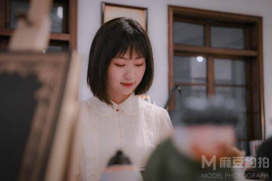 汉服模特