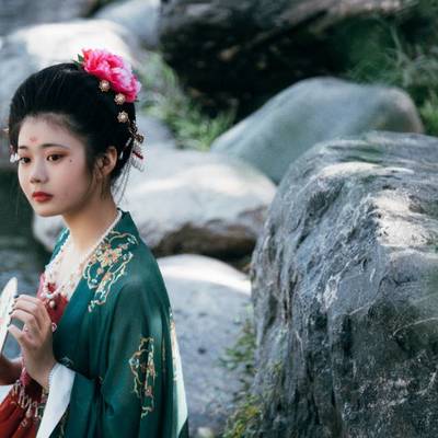 汉服模特