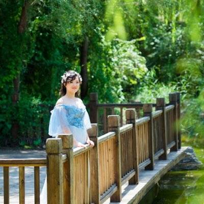 森系模特