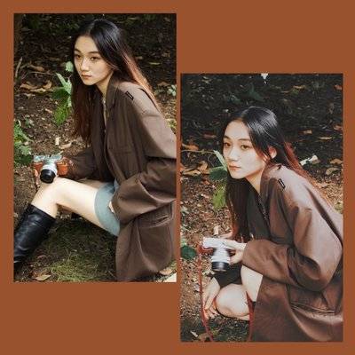 森系模特