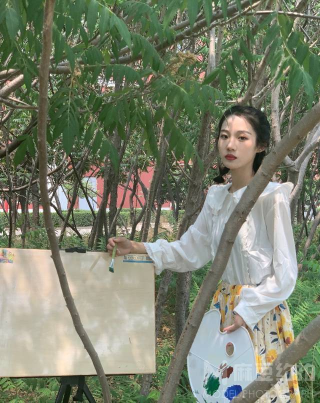 森系模特