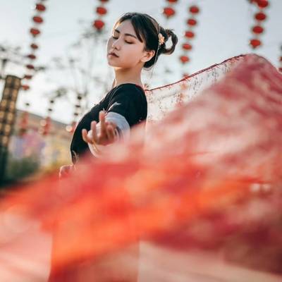 汉服模特