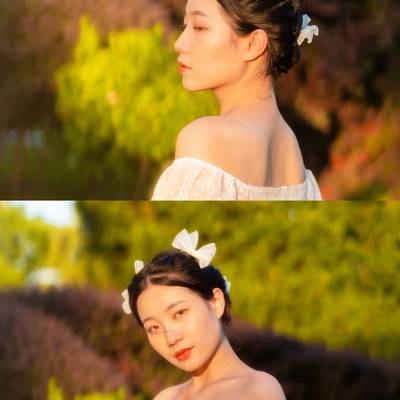 森系模特