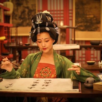 民国模特