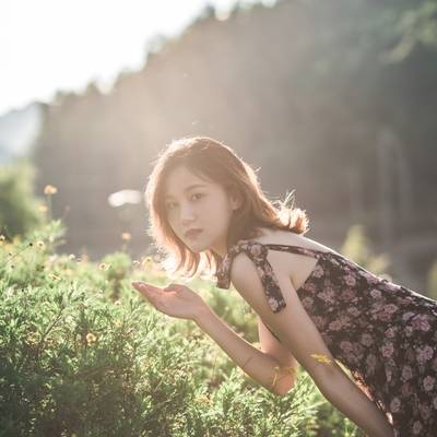 森系模特