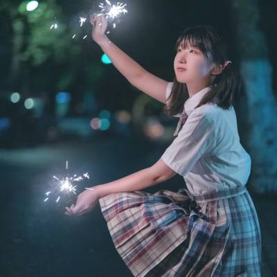 森系模特