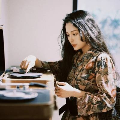 森系模特