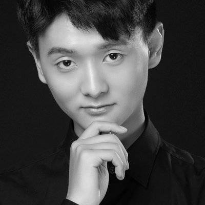 黑白模特