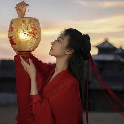 汉服模特