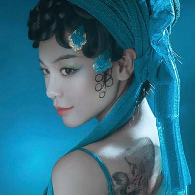 妆容模特