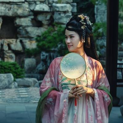 汉服模特