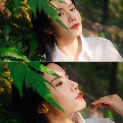 森系模特