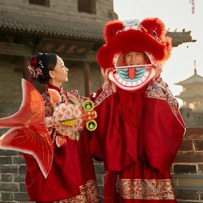 情侣模特