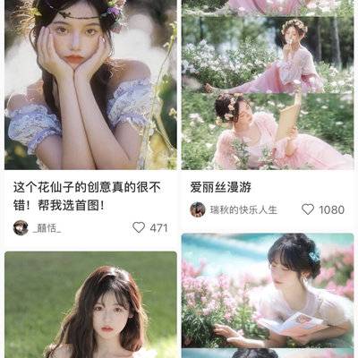 少女模特