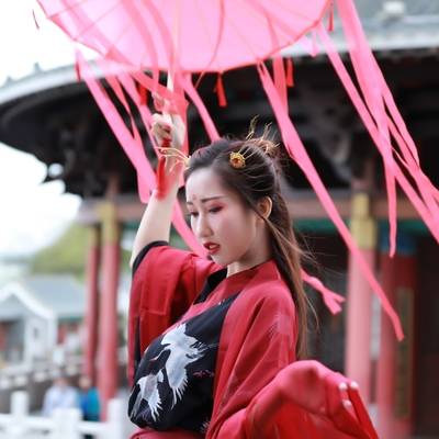 汉服模特