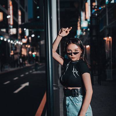 暗黑模特