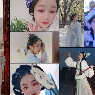 汉服模特