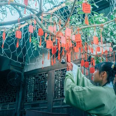 汉服模特