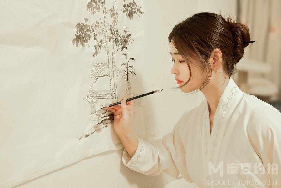 汉服模特