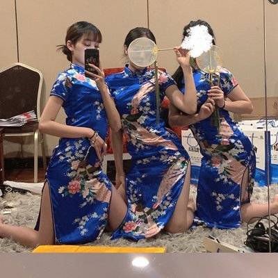 旗袍模特