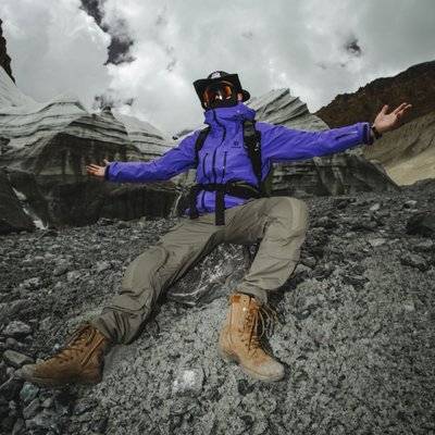 黑白模特